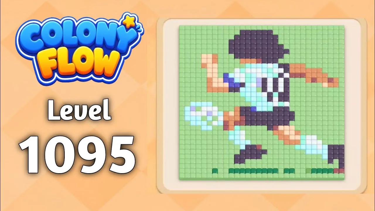 Colony Flow! Level 1095 board layout