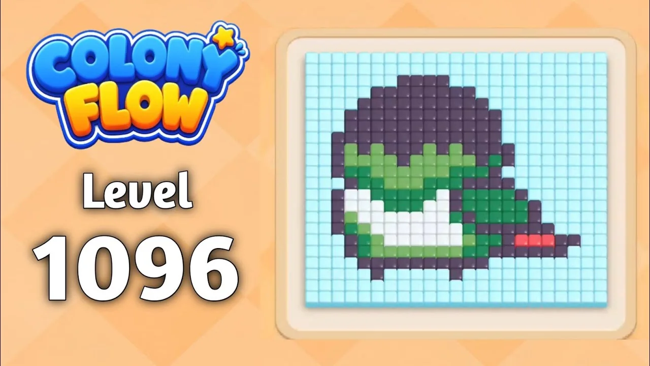 Colony Flow! Level 1096 board layout