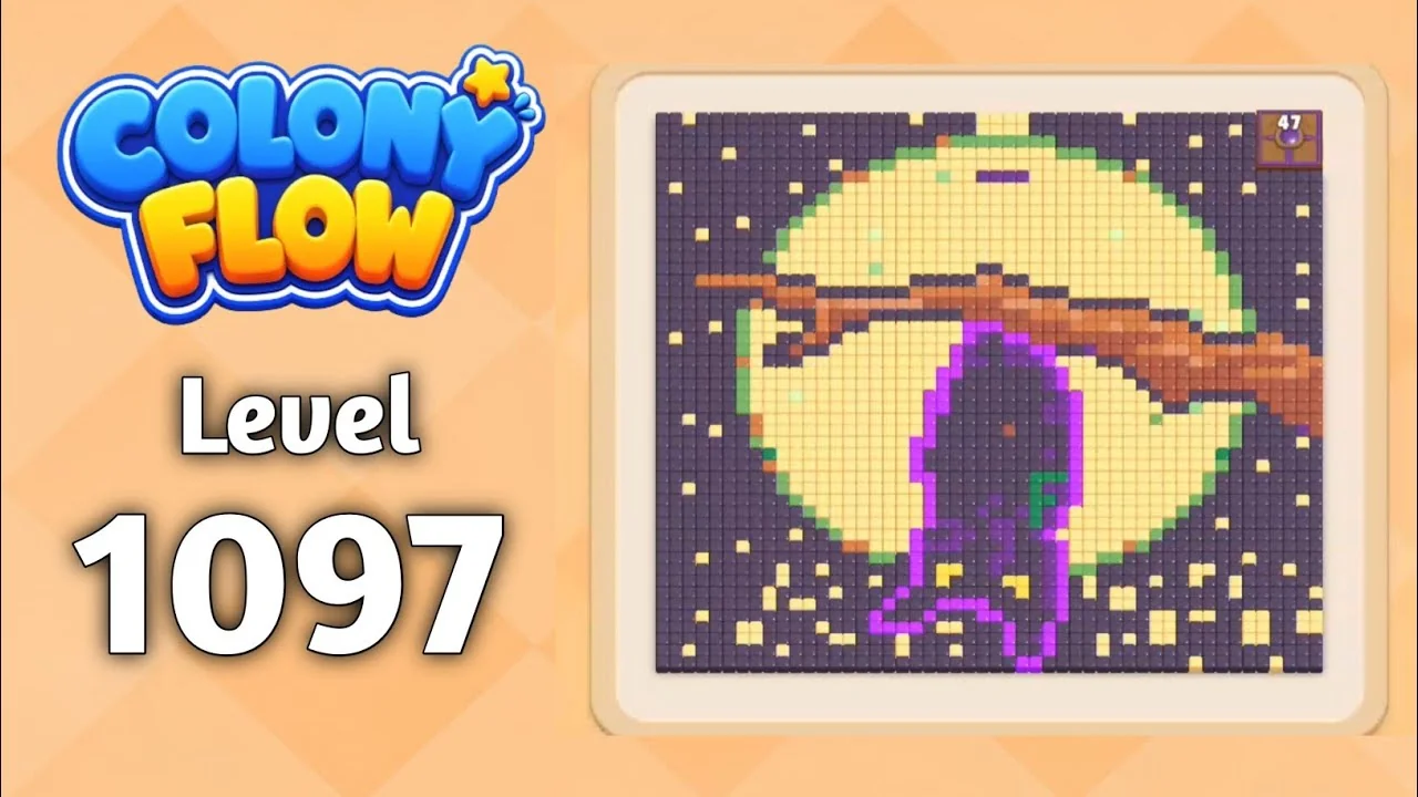 Colony Flow! Level 1097 board layout