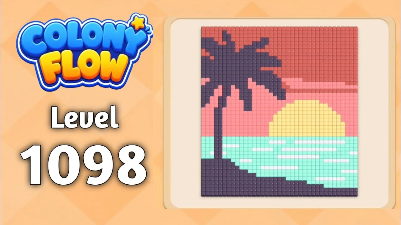 Colony Flow! Level 1098 board layout