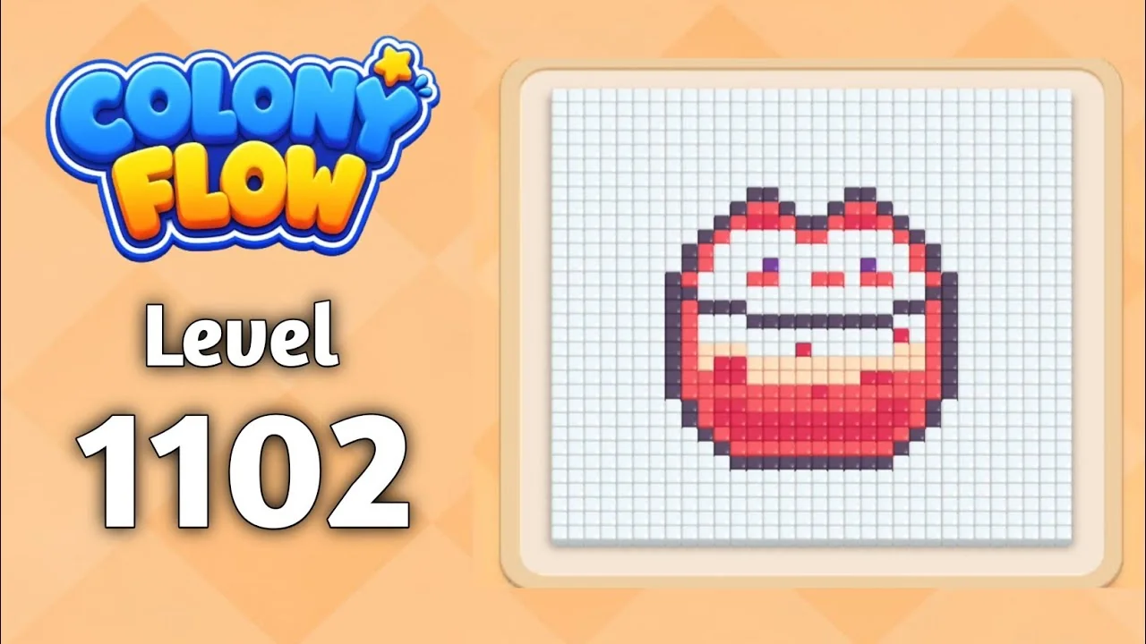 Colony Flow! Level 1102 board layout
