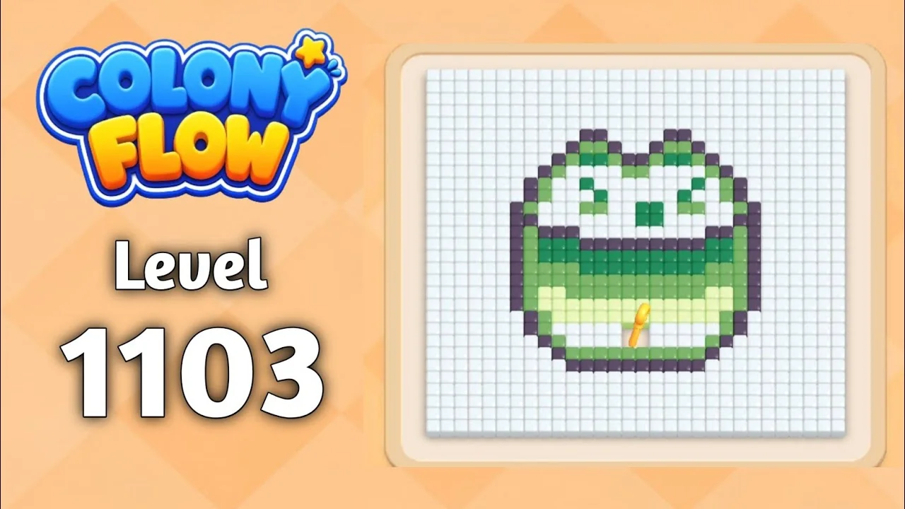 Colony Flow! Level 1103 board layout