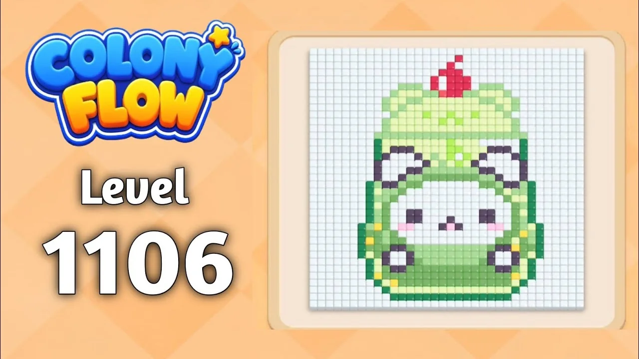 Colony Flow! Level 1106 board layout