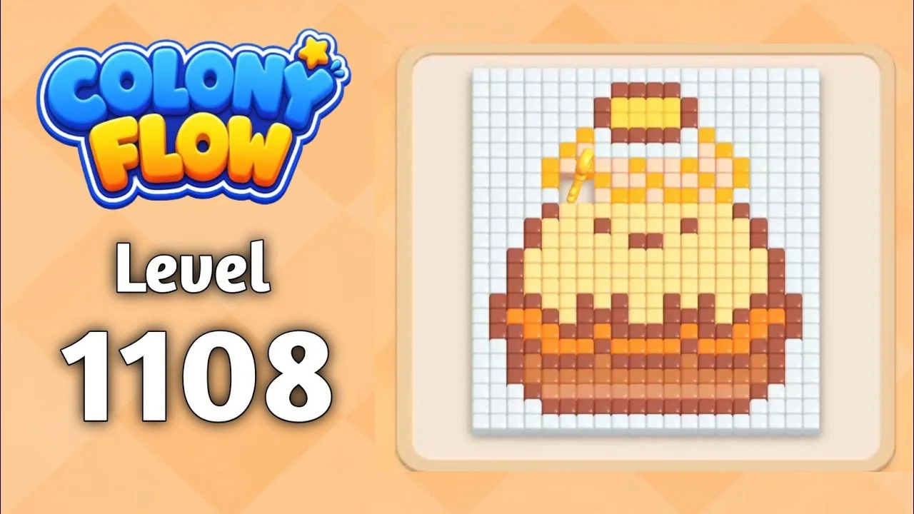 Colony Flow! Level 1108 board layout
