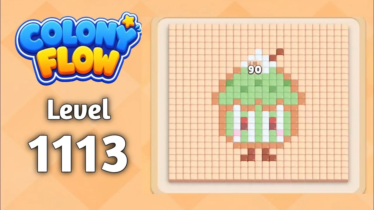 Colony Flow! Level 1113 board layout