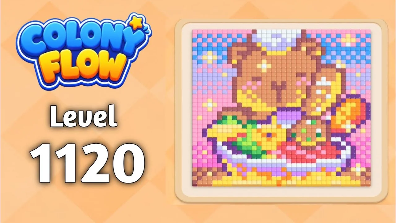 Colony Flow! Level 1120 board layout