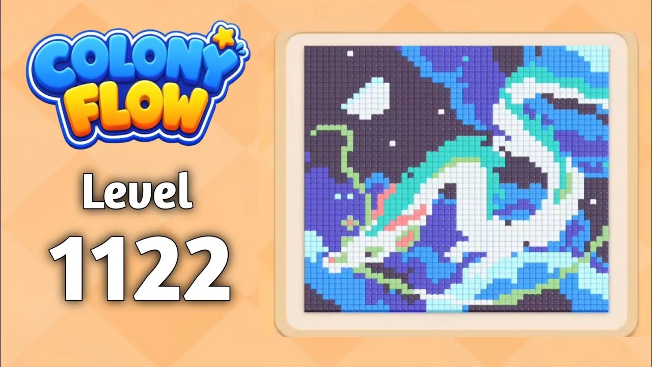 Colony Flow! Level 1122 board layout