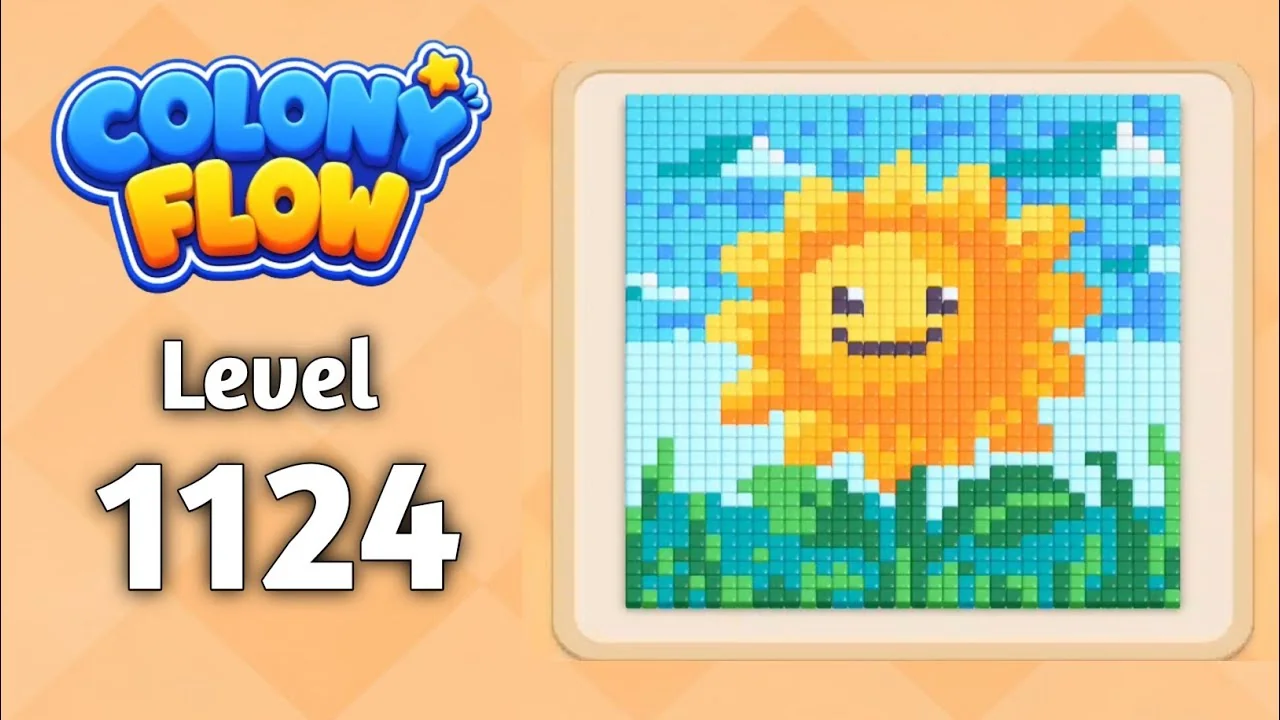 Colony Flow! Level 1124 board layout