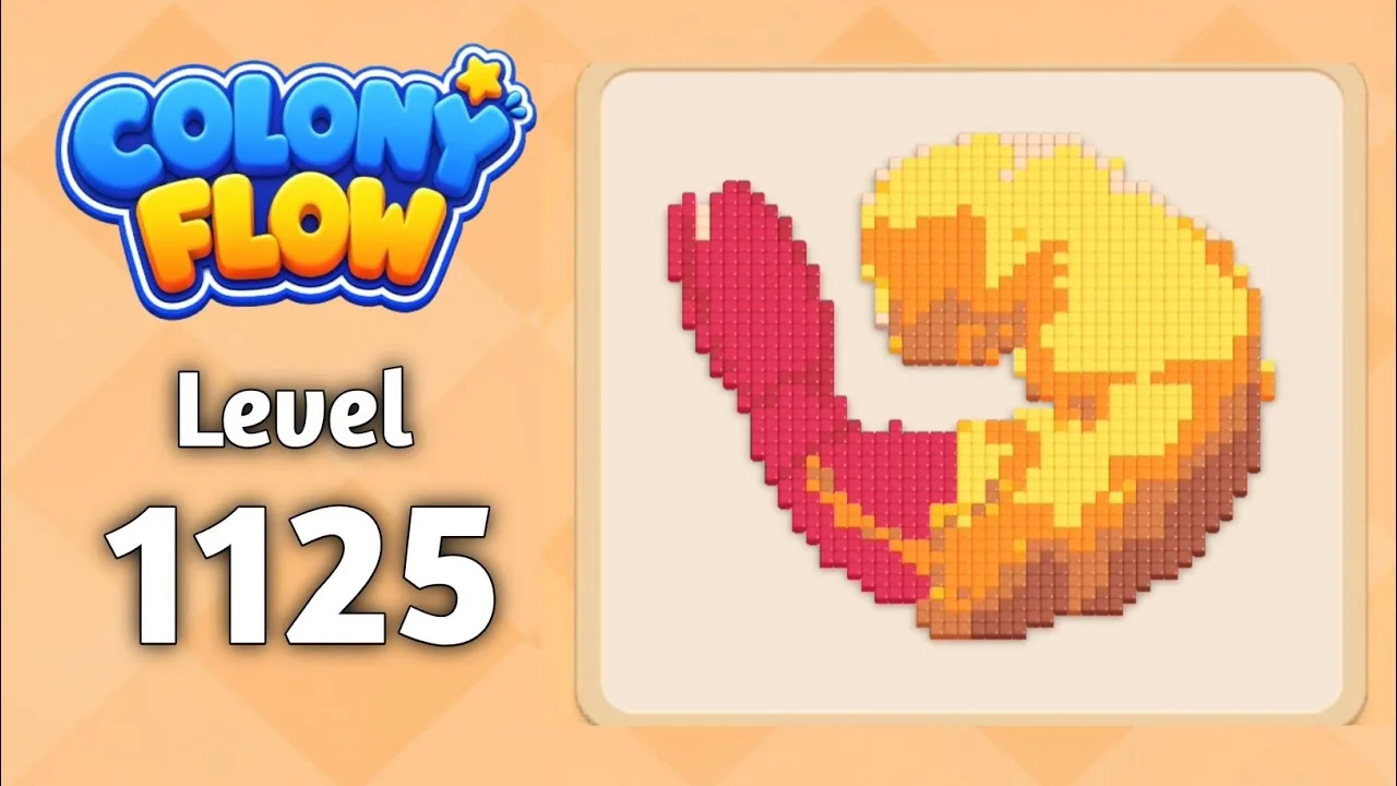 Colony Flow! Level 1125 board layout