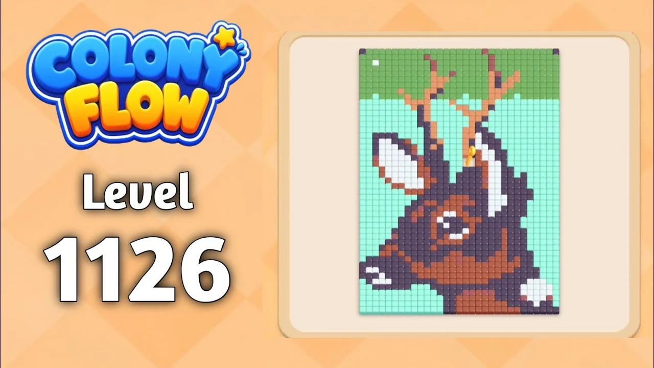 Colony Flow! Level 1126 board layout