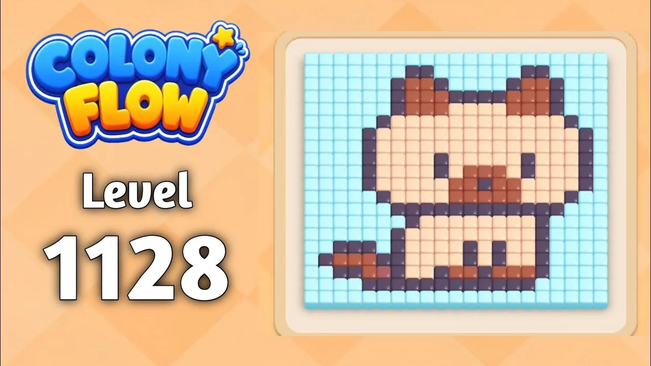 Colony Flow! Level 1128 board layout