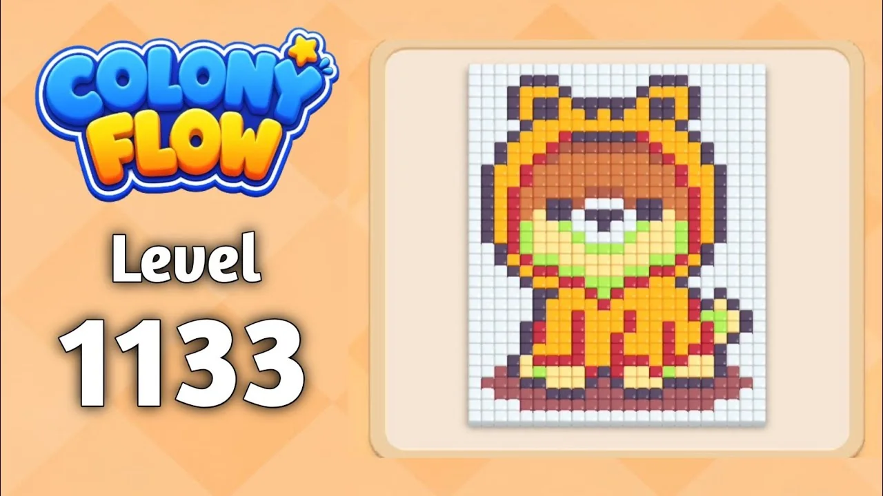 Colony Flow! Level 1133 board layout
