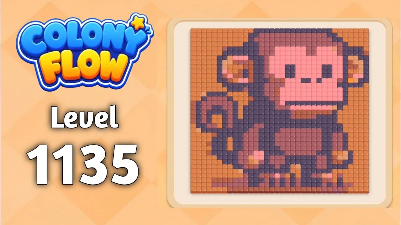 Colony Flow! Level 1135 board layout
