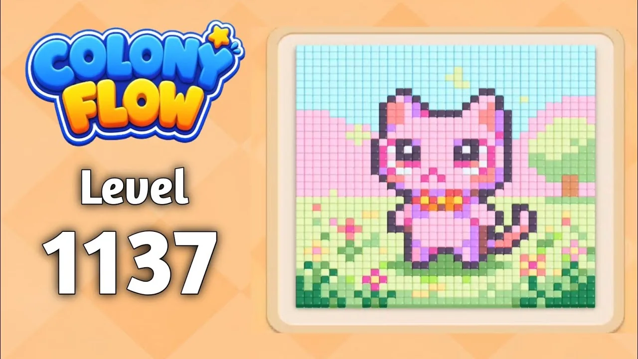 Colony Flow! Level 1137 board layout