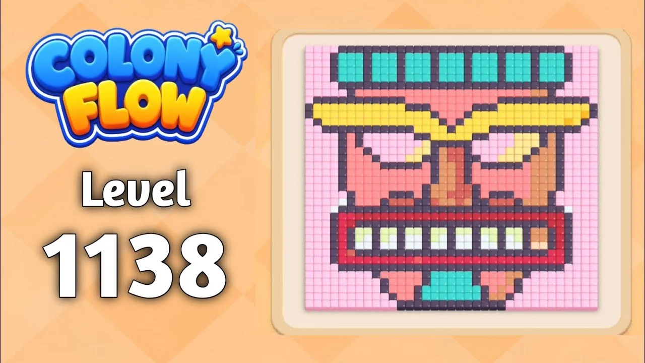 Colony Flow! Level 1138 board layout