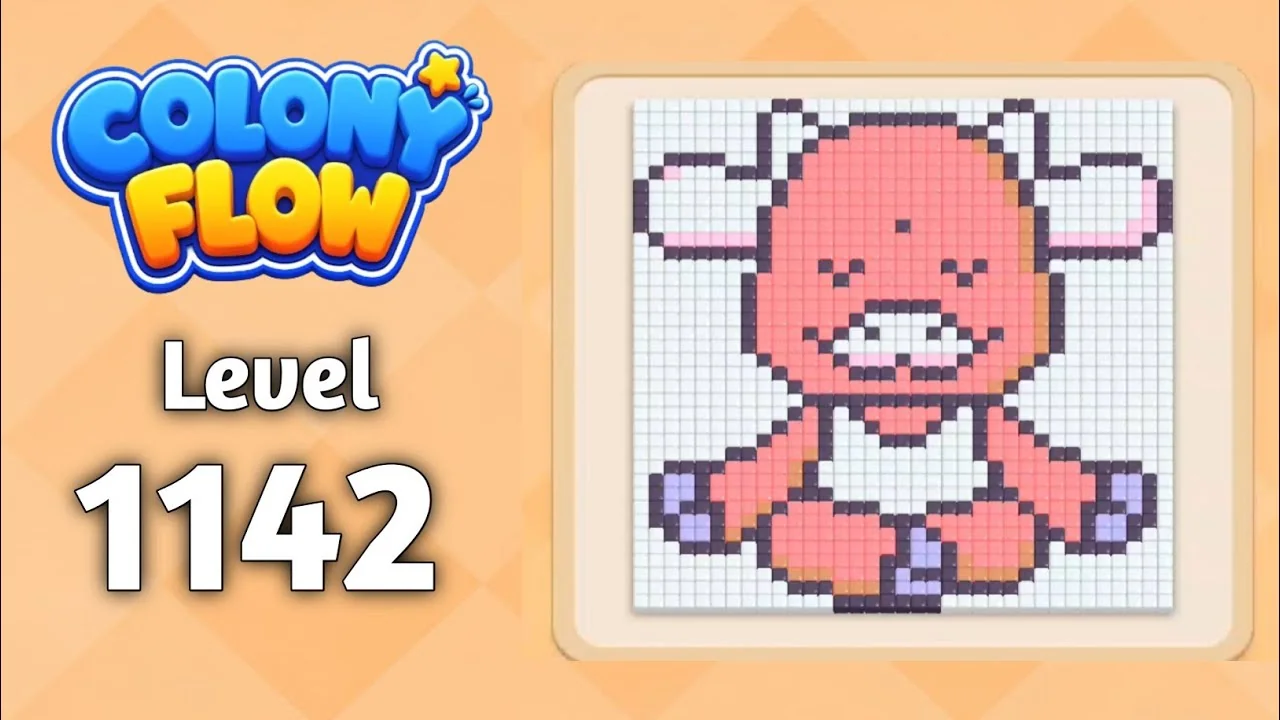 Colony Flow! Level 1142 board layout