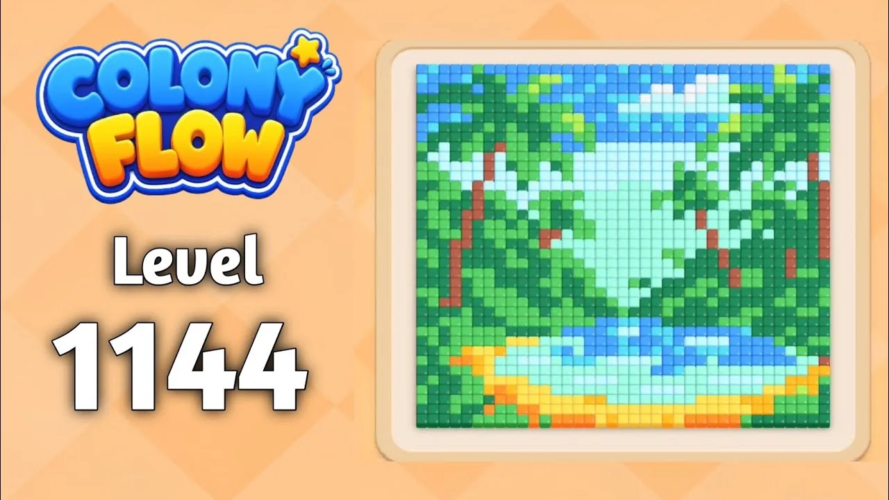 Colony Flow! Level 1144 board layout