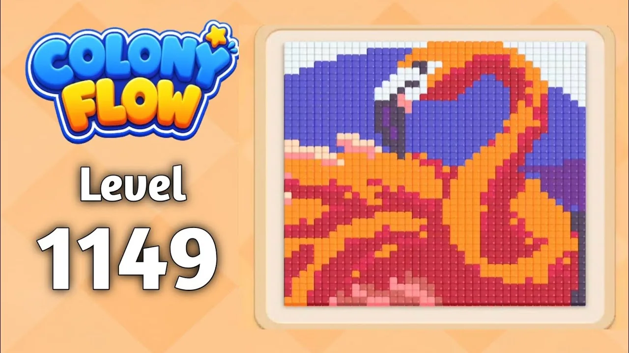 Colony Flow! Level 1149 board layout