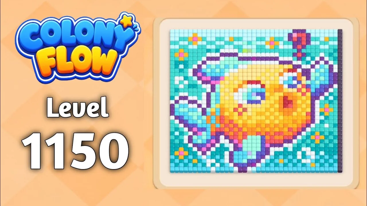 Colony Flow! Level 1150 board layout