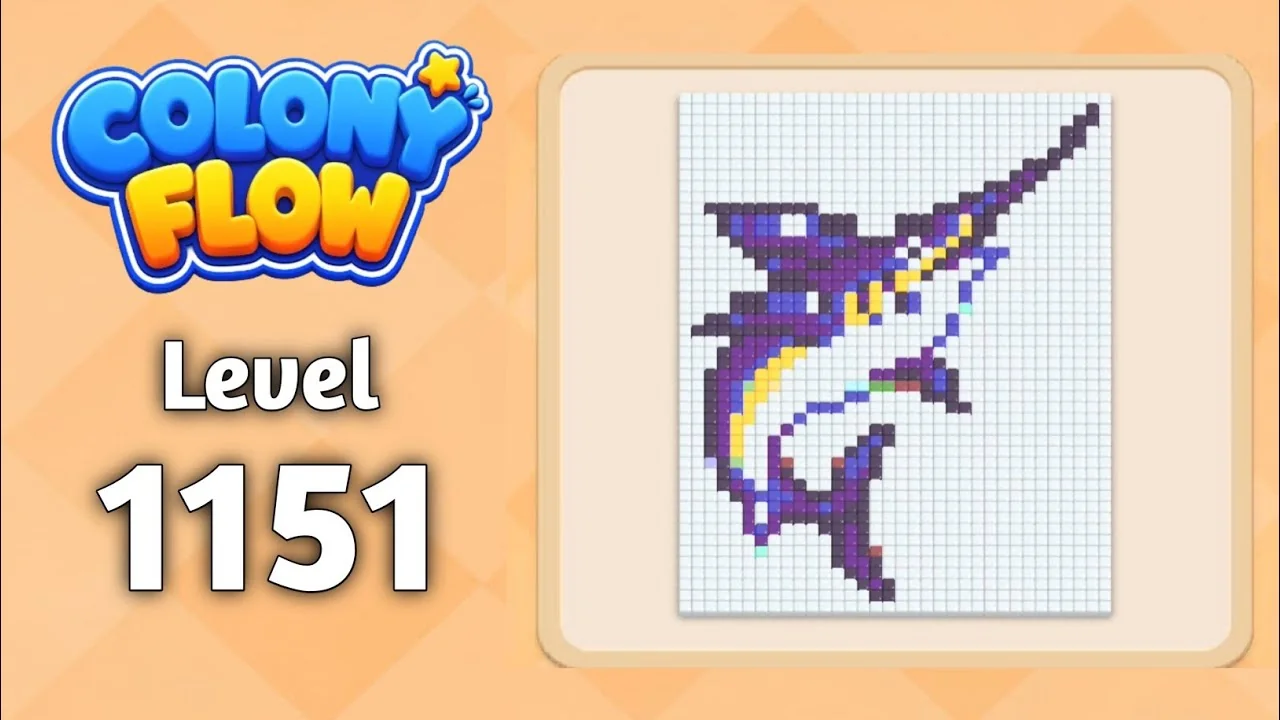 Colony Flow! Level 1151 board layout