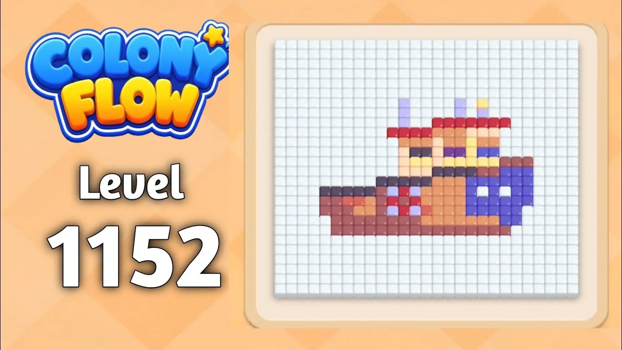 Colony Flow! Level 1152 board layout