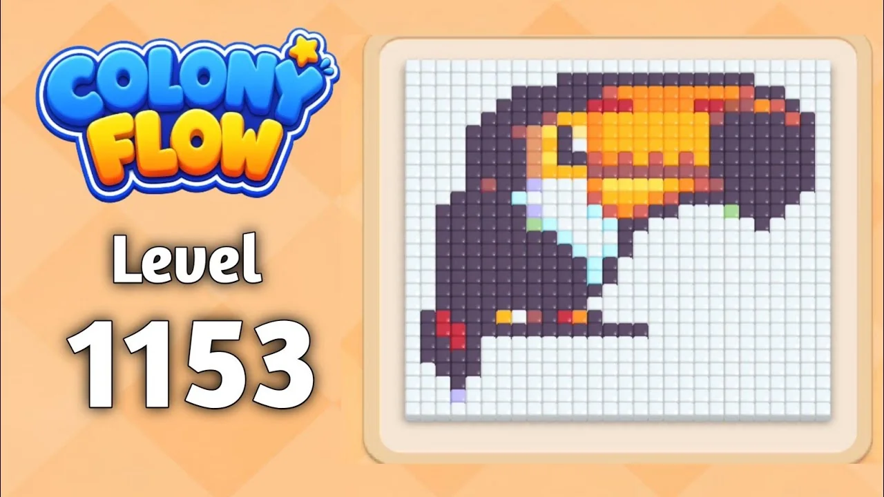Colony Flow! Level 1153 board layout