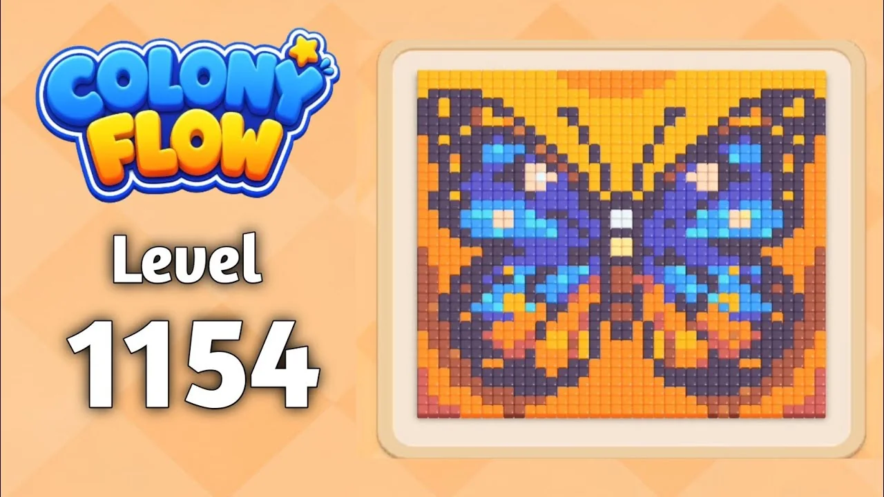 Colony Flow! Level 1154 board layout