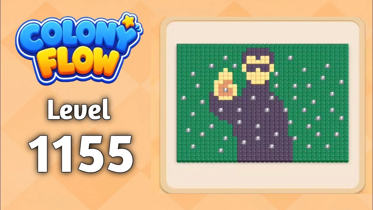 Colony Flow! Level 1155 board layout