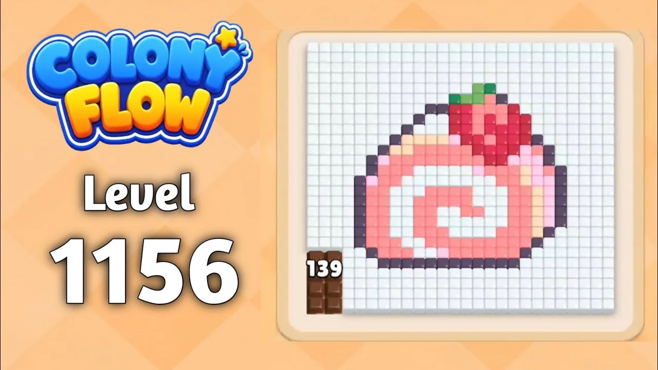 Colony Flow! Level 1156 board layout