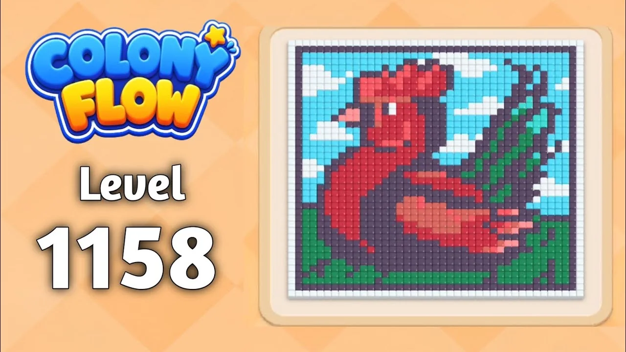 Colony Flow! Level 1158 board layout