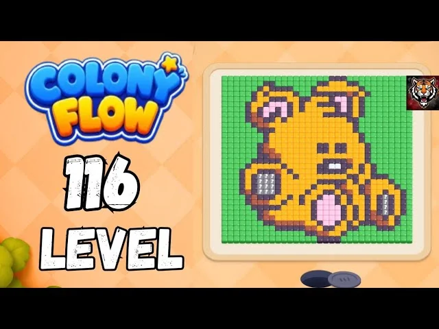 Colony Flow! Level 116 board layout