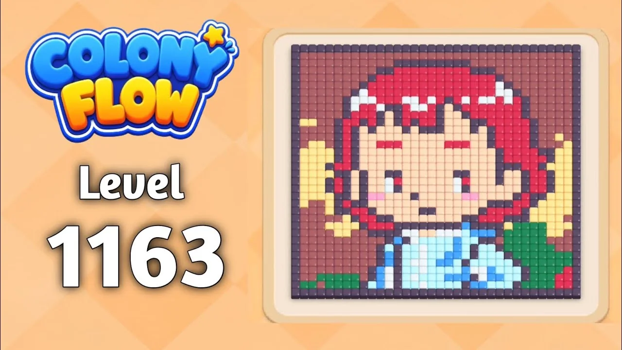 Colony Flow! Level 1163 board layout