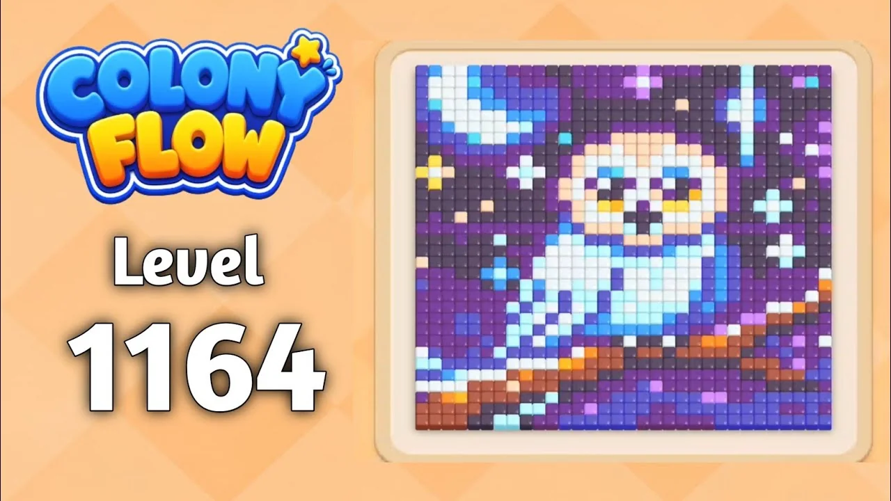 Colony Flow! Level 1164 board layout