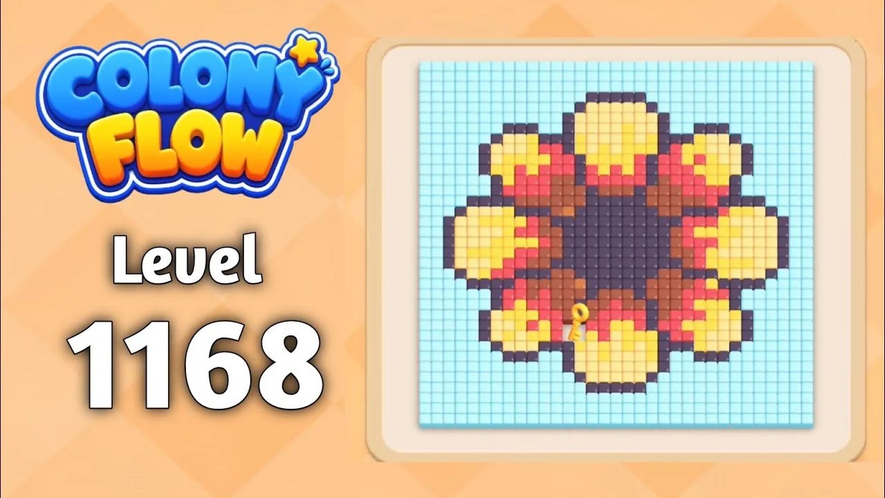 Colony Flow! Level 1168 board layout