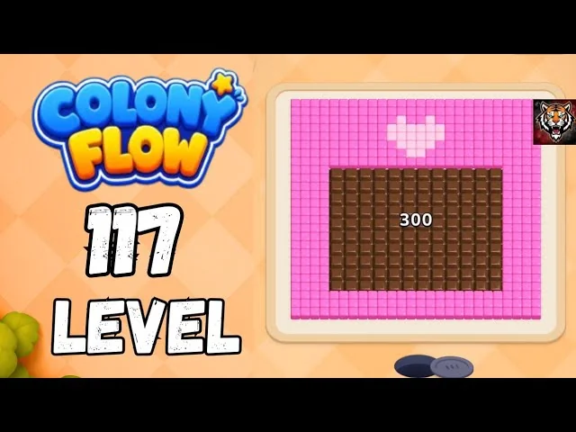 Colony Flow! Level 117 board layout