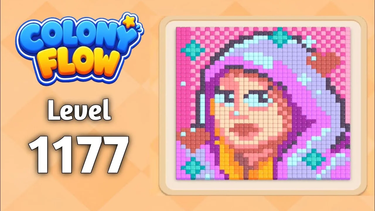 Colony Flow! Level 1177 board layout