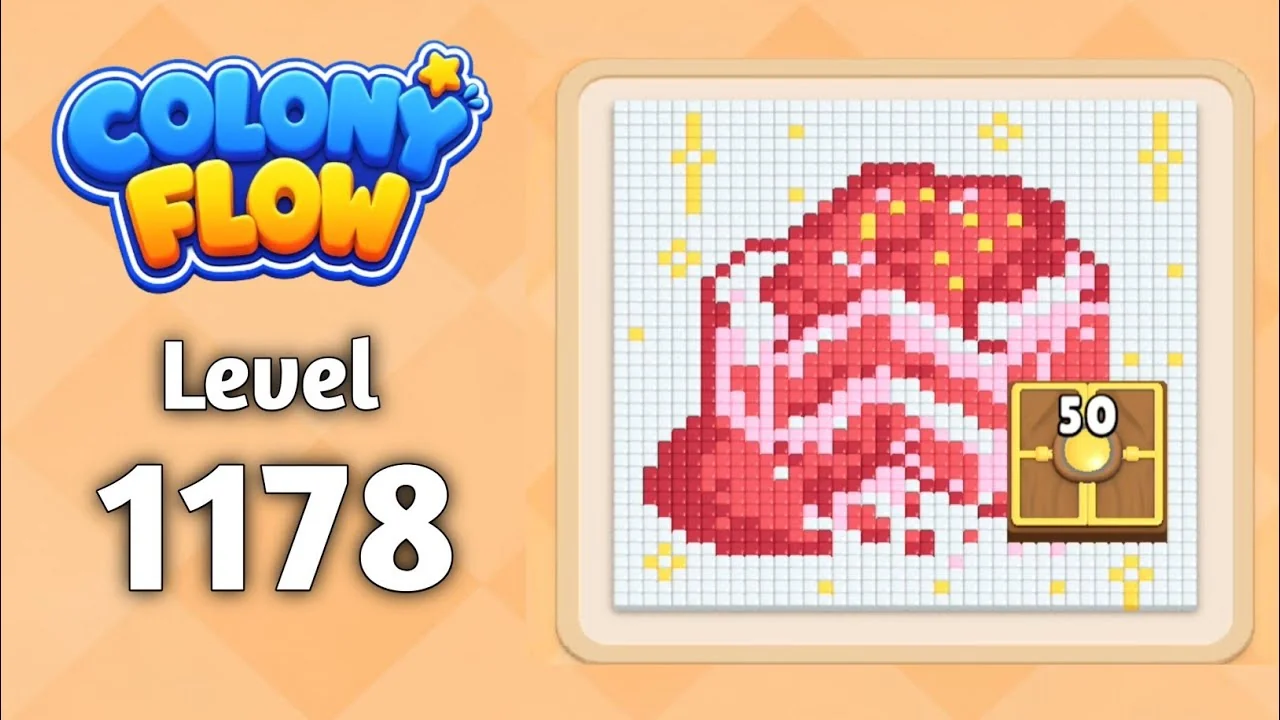 Colony Flow! Level 1178 board layout