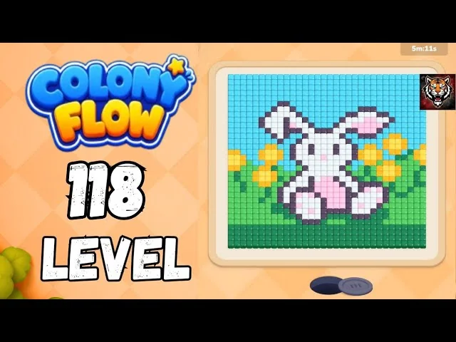 Colony Flow! Level 118 board layout