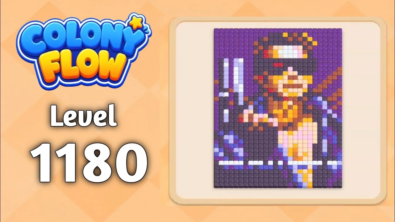 Colony Flow! Level 1180 board layout