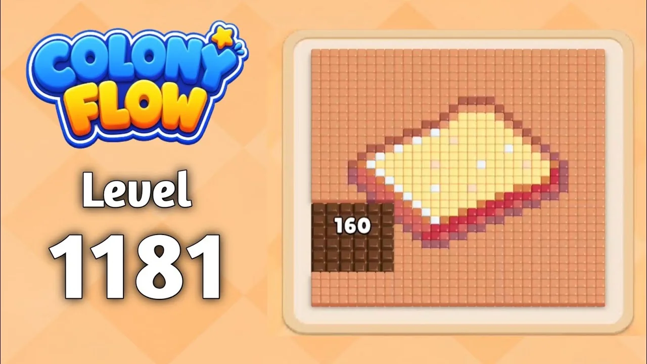Colony Flow! Level 1181 board layout