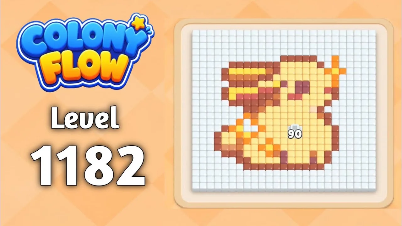 Colony Flow! Level 1182 board layout
