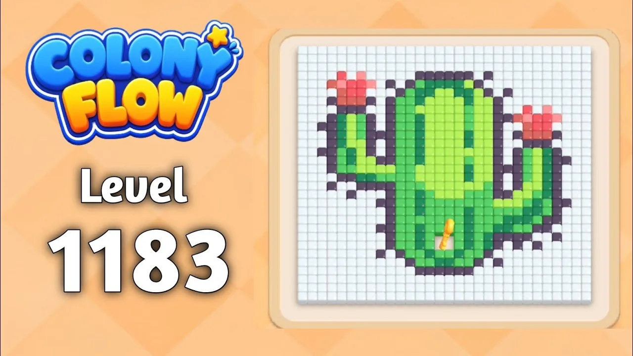 Colony Flow! Level 1183 board layout