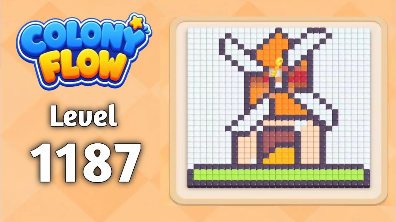 Colony Flow! Level 1187 board layout