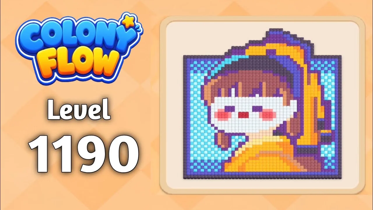 Colony Flow! Level 1190 board layout