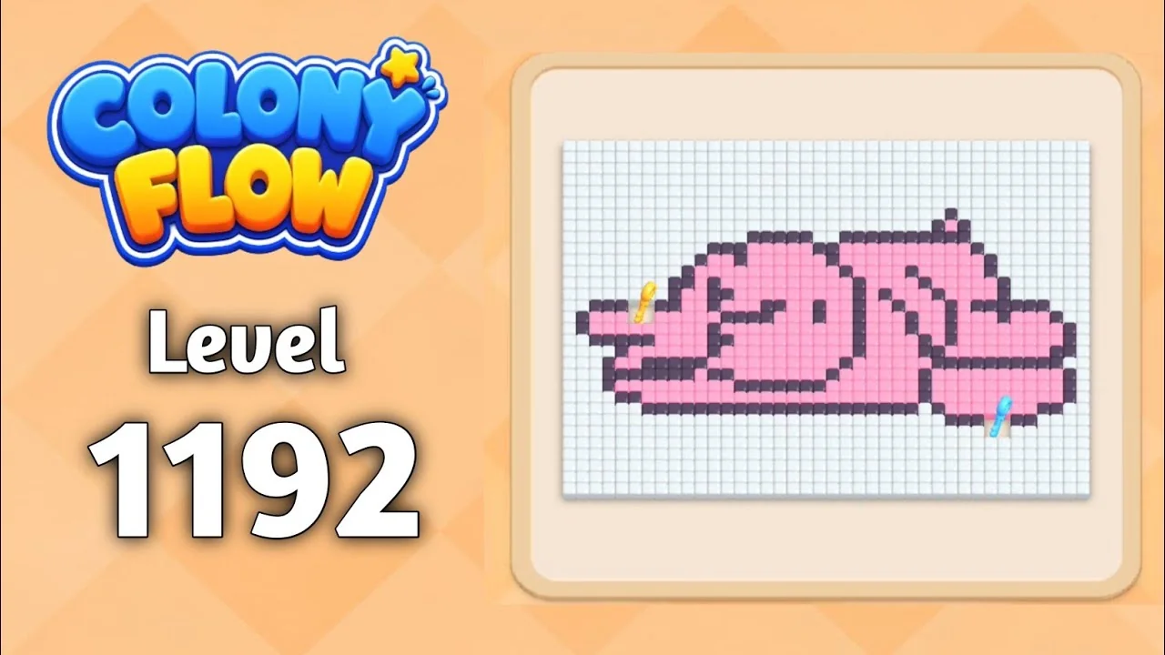 Colony Flow! Level 1192 board layout
