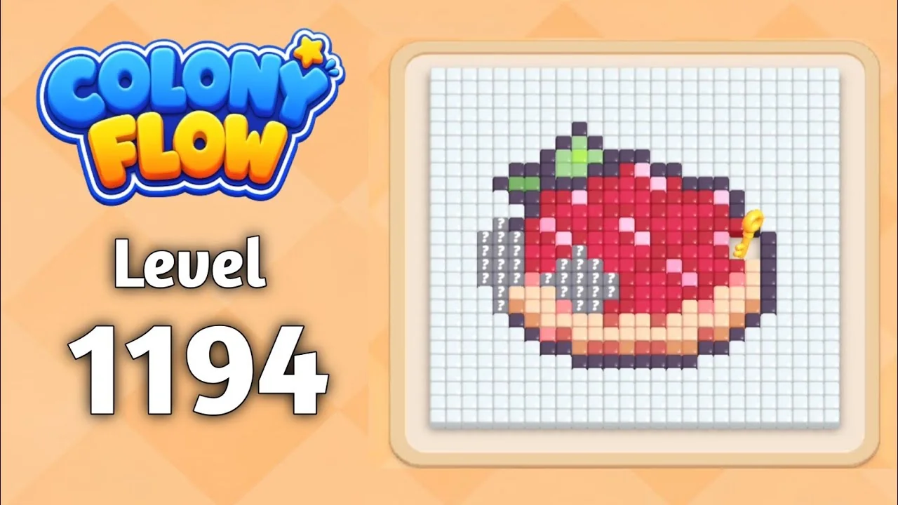 Colony Flow! Level 1194 board layout