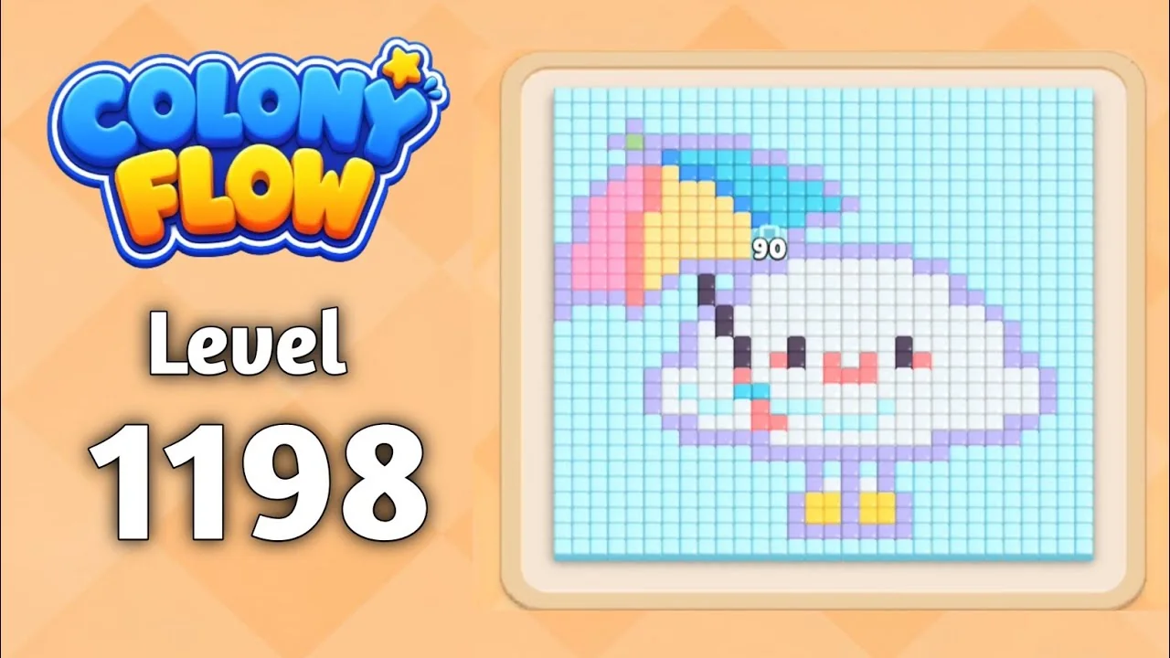 Colony Flow! Level 1198 board layout