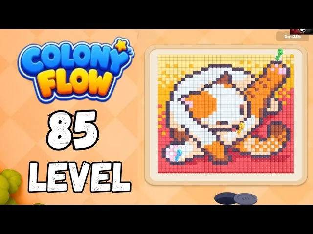 Colony Flow! Level 120 board layout