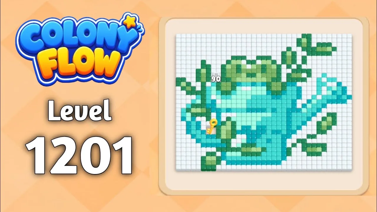 Colony Flow! Level 1201 board layout