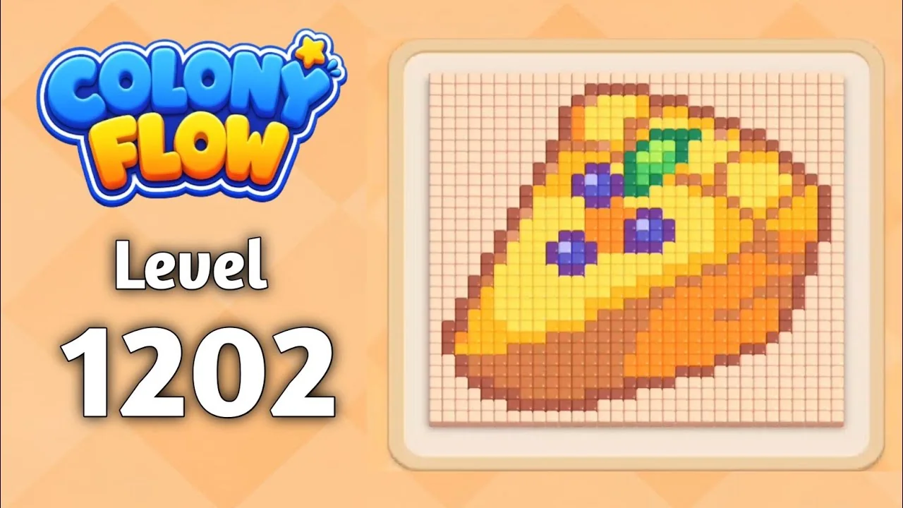 Colony Flow! Level 1202 board layout